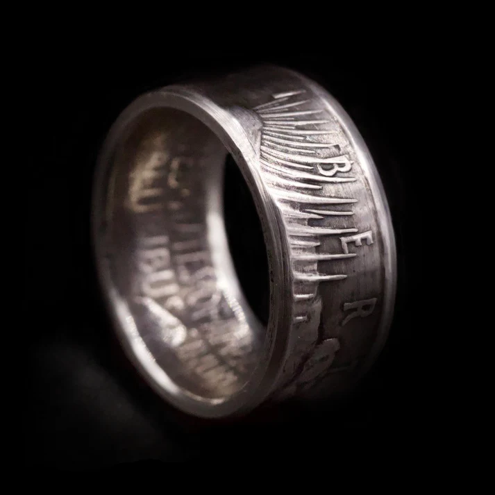 Forged style ring